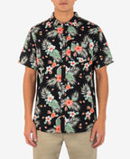 Hurley Men's Wedge Short Sleeve Button-Up Shirt