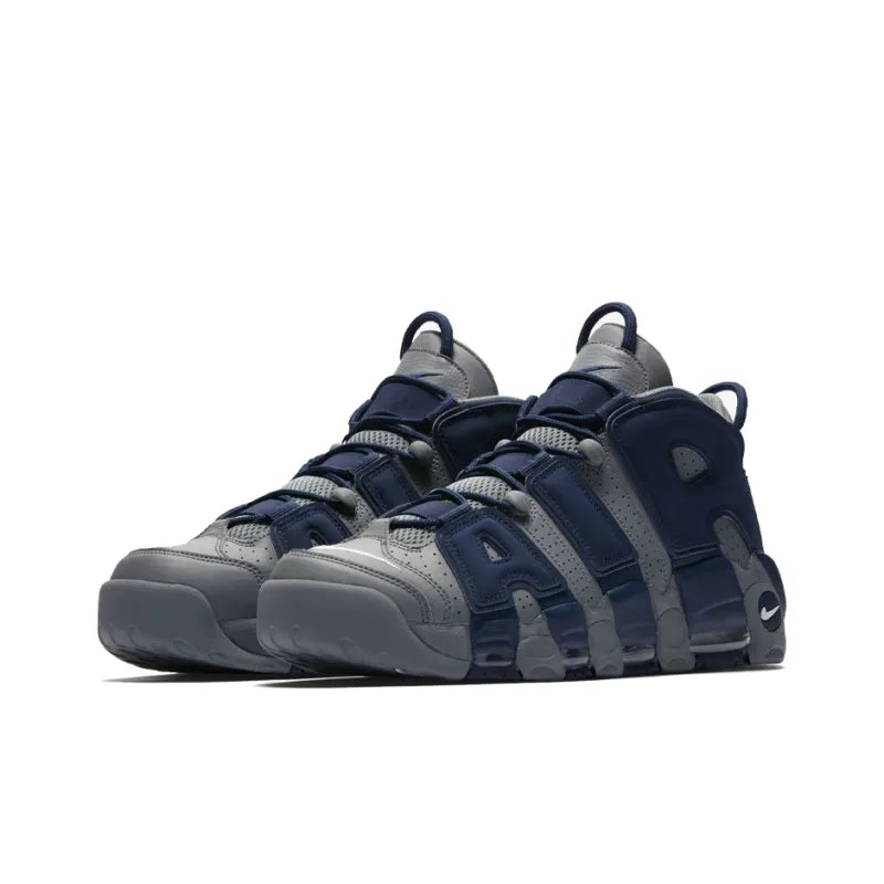 Nike Air More Uptempo Cool Grey Midnight Navy