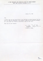 Mike McGee USC Trojans/Duke Blue Devils Signed TLS JSA 137192