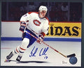 John LeClair Canadiens Autographed/Signed 8x10 Photo JSA 134652