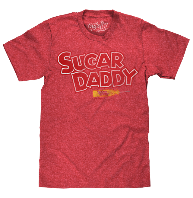 Sugar Daddy Logo T-Shirt - Red