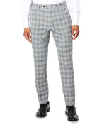 Sean John Mens Plaid Classic Fit Suit Pants
