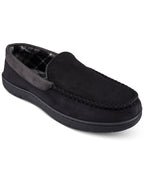 Haggar Men's Microsuede Fleece Lined Venetian Slippers