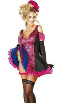 Adult Show Me Your Can Can Dancer Adult Costume Size Small