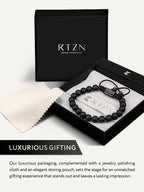 Black Onyx Beaded Bracelet - Bali