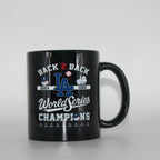 Los Angeles Dodgers Back-to-Back Champions Mug – World Series Ceramic Coffee Cup, Fan Collectible Gift