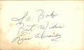 Luis Alvarado Boston Red Sox d.2001 Signed/Autographed 3x5 Index Card 162711