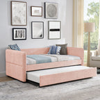 Upholstered Daybed With Pop Up Trundle