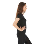 Microweight Women's Wool V-Neck T-Shirt - Woolverino