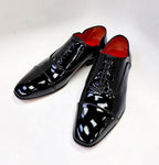 C Collection Patent Leather Oxford - Black