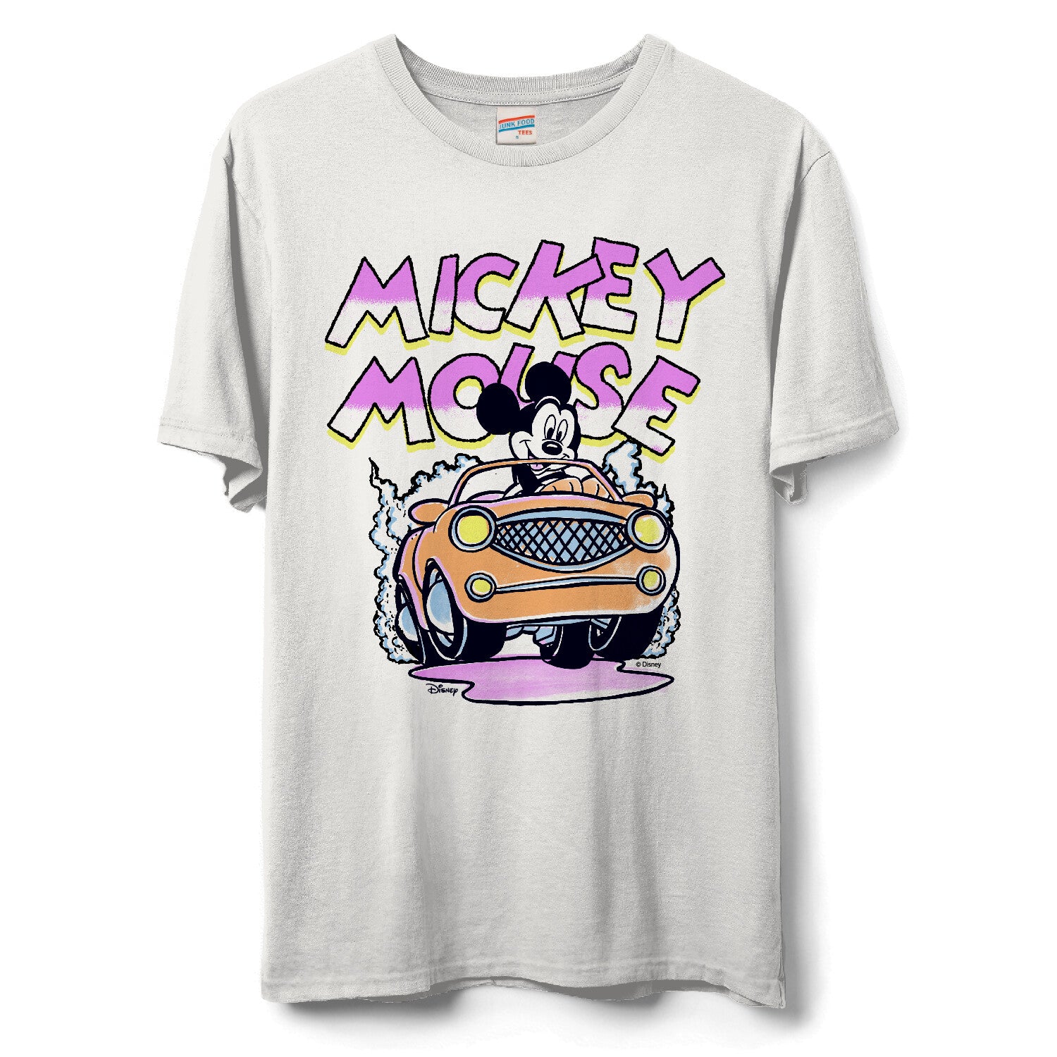 Mickey Mouse Car // White
