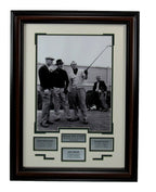 Jack Nicklaus/Sam Snead/Arnold Palmer UNSIGNED 11x14 B/W Photo  Framed 176237