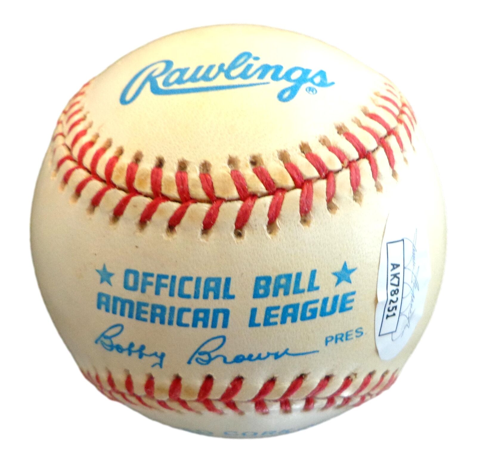 Cliff Johnson Autographed OAL Baseball Yankees Astros  JSA 180872
