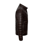 Quilted Jacket // Brown