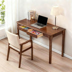 Desk With Drawers - Walnut