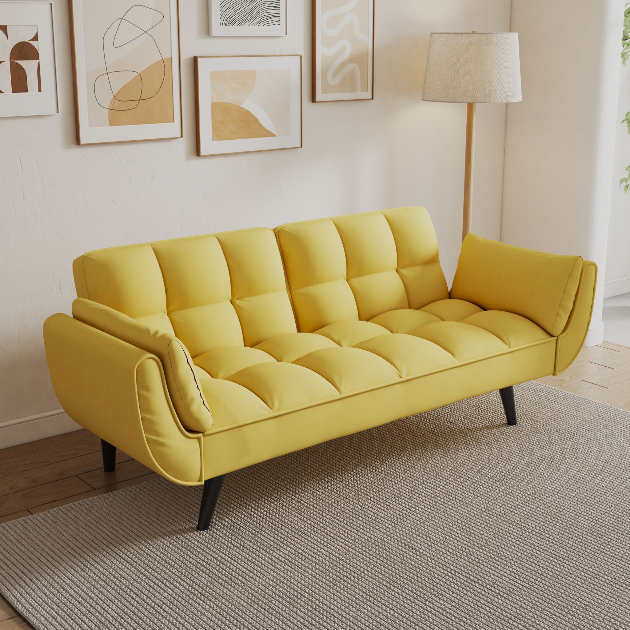 Sofa Soft Two Armrests Throw Pillow Pillow Comfortable Fit