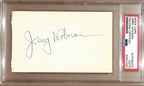 Jerry Wolman Autographed 3x5 Index Card Owner Philadelphia Eagles PSA/DNA 179086