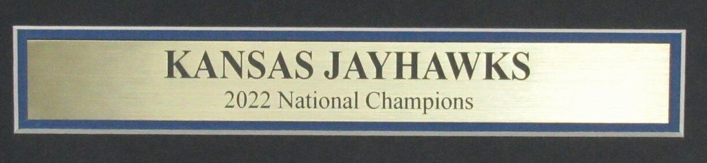 Lawrence Journal-World Newspaper Kansas Jayhawks 2022 NCAA Champs Framed