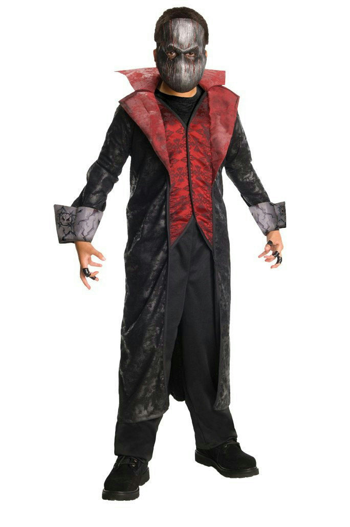 Horrorland Cruel Count Vampire Costume And Mask Costume Small (Size 4-6)