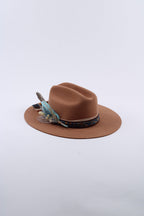 Gypsy Soul in Tan Flat Brim
