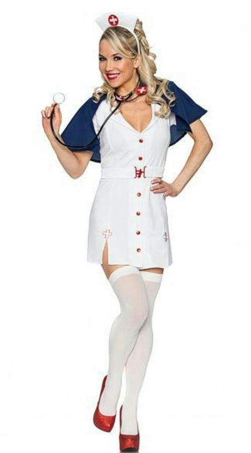 Delicious Women's Red Cross Cutie Nurse Costume S/M