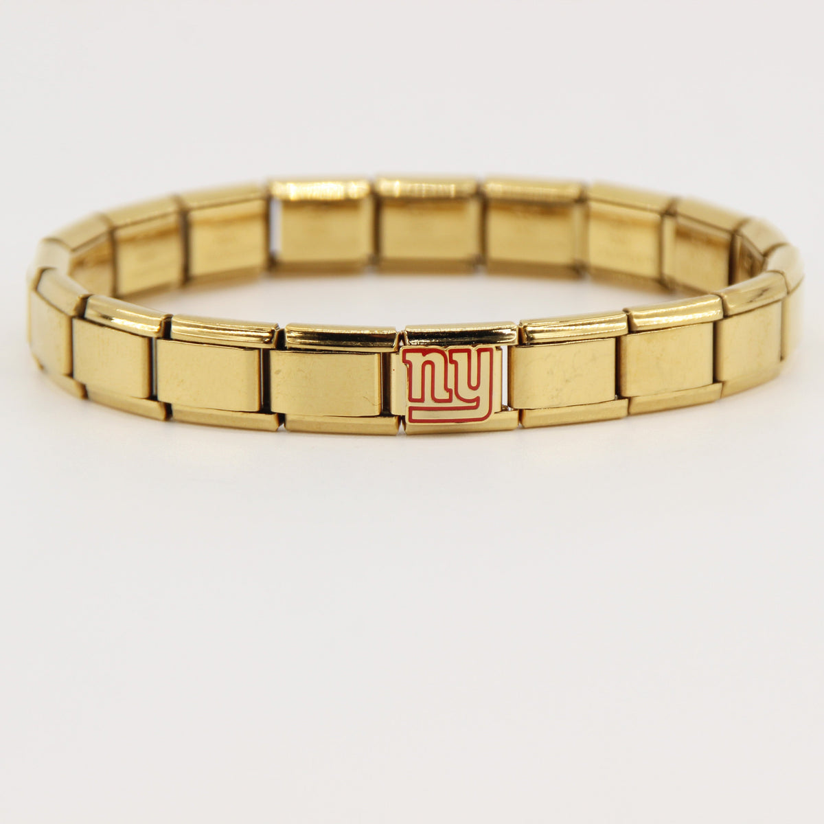 Football Team Logo Italian Charm Bracelet – Custom Gifts for Fans