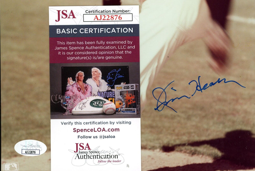 Jim Hearn Autographed 8x10 Photo New York Giants JSA 177871