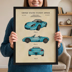 Blue Sports Car (1995)