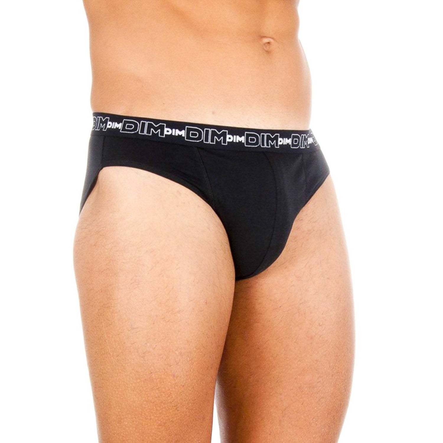 Stretch Briefs // White + Black // Pack of 2