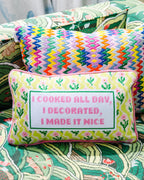Made it Nice Needlepoint Pillow