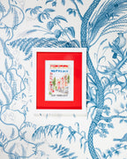 West Village NYC Matchbook Art Print