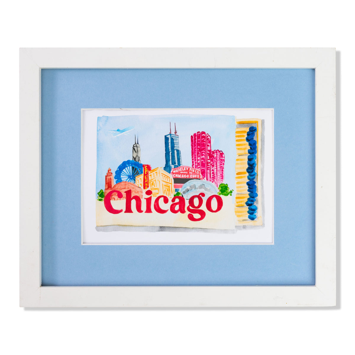 Chicago Matchbook Art Print