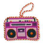 Needlepoint Icon Ornament - Boom Box