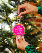 Needlepoint Ornament - Sober