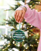 Needlepoint Ornament - Friendship Bracelet