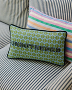 Unbothered Needlepoint Pillow