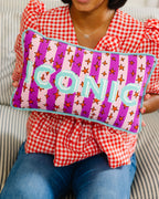 Iconic Needlepoint Pillow