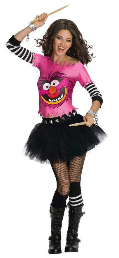 The Muppets Secret Wishes Animal Adult Costume Dress Size Small
