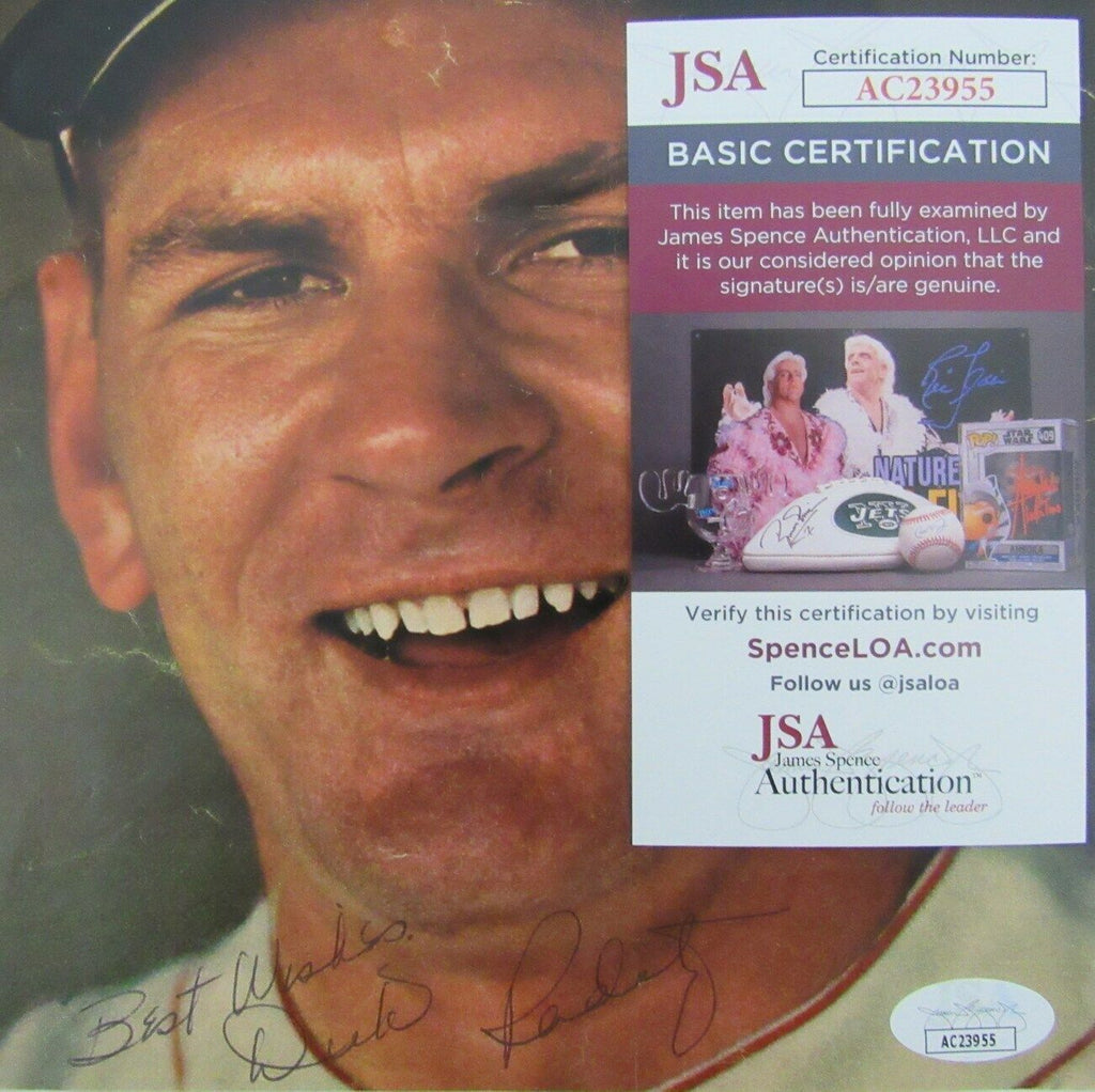 Dick Radatz Autographed Magazine Photo Boston Red Sox JSA