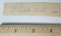 Dick Todd Texas A&M Aggies/ Redskins Player Coach Cut Signature 146524