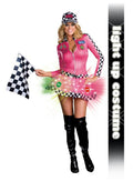Dreamgirl Women's Lightnin' Speed Sweetie Adult Costume Size Small 2-6