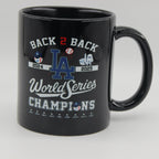 Los Angeles Dodgers Back-to-Back Champions Mug – World Series Ceramic Coffee Cup, Fan Collectible Gift