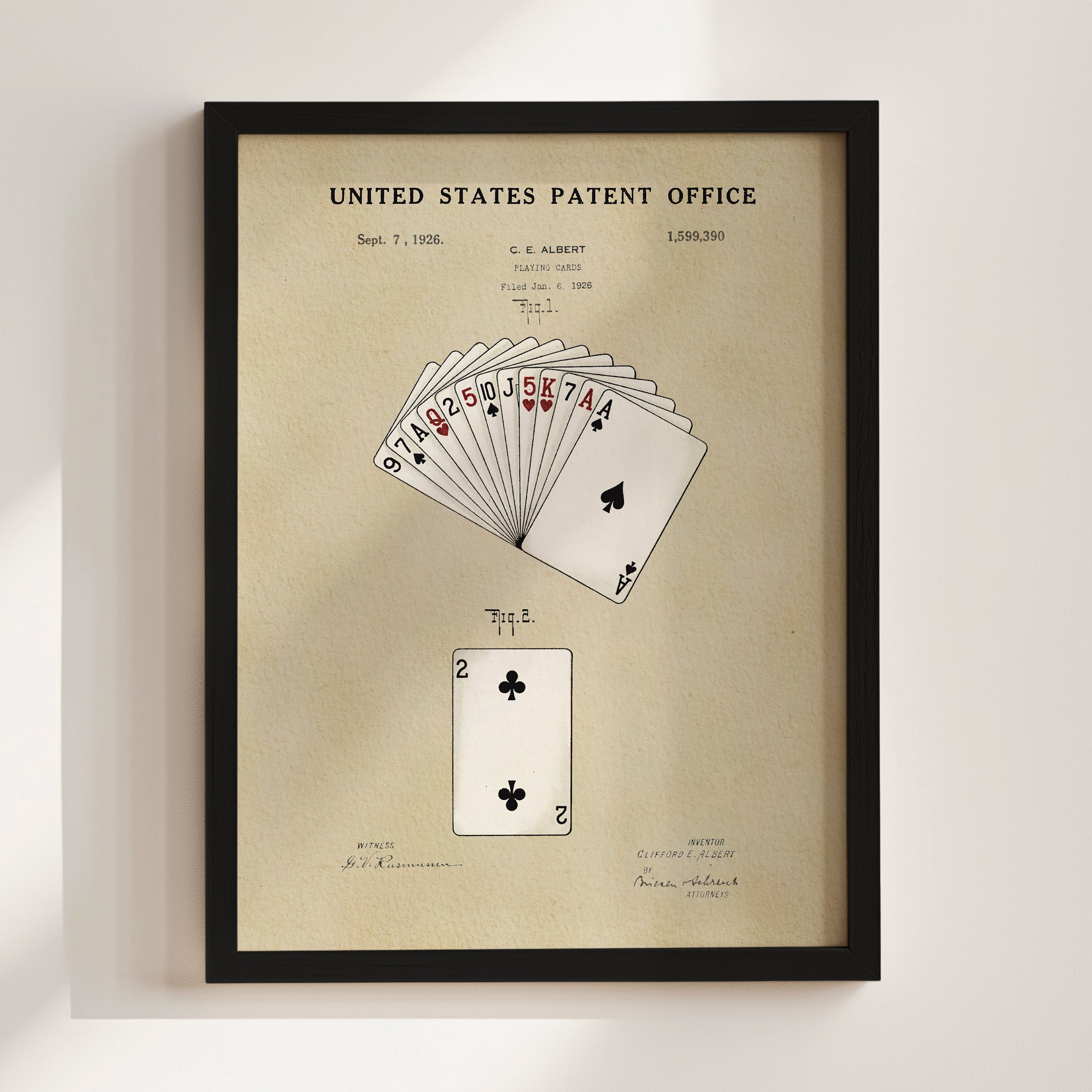 Poker Playing Cards (1926)