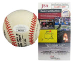 Delino DeShields Expos Signed/Autographed Rawlings ONL Baseball JSA 158282