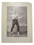 "Sparrow" Golden Boxer 1895 Boxing Gladiators 11x15 Supplement Poster