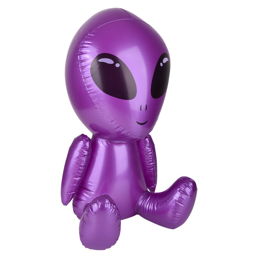 4 TOTAL 🛸 18" Assorted Colors Galactic Alien Inflatable Party Pool Blow Ups 👽