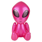 4 TOTAL 🛸 24" Assorted Colors Galactic Alien Inflatable Party Pool Blow Ups 👽