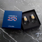 America250 2-Piece Wine Glass Commemorative Gift Set (Bronze)