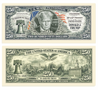 10 Donald Trump U.S. 250th Anniversary Commemorative Money Bill Banknote💵