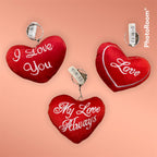 Wholesale Case of 24 Pull String Vibrating Hearts – Retro 80s Vibe Keychains ❤️🧵
